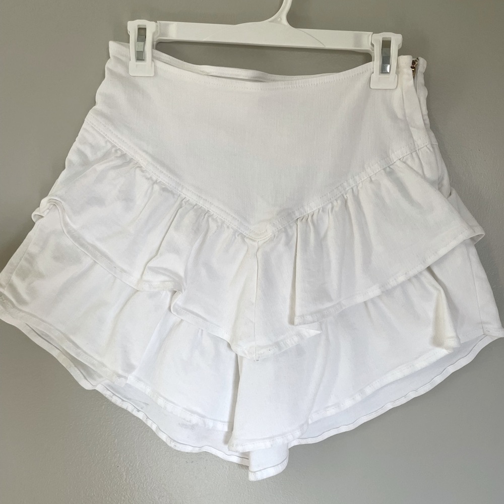 Mother Denim The Ruffle Skirt